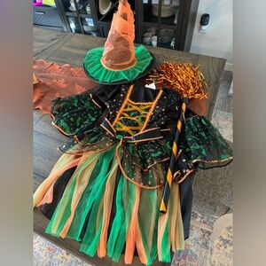 Girls size small witch costume